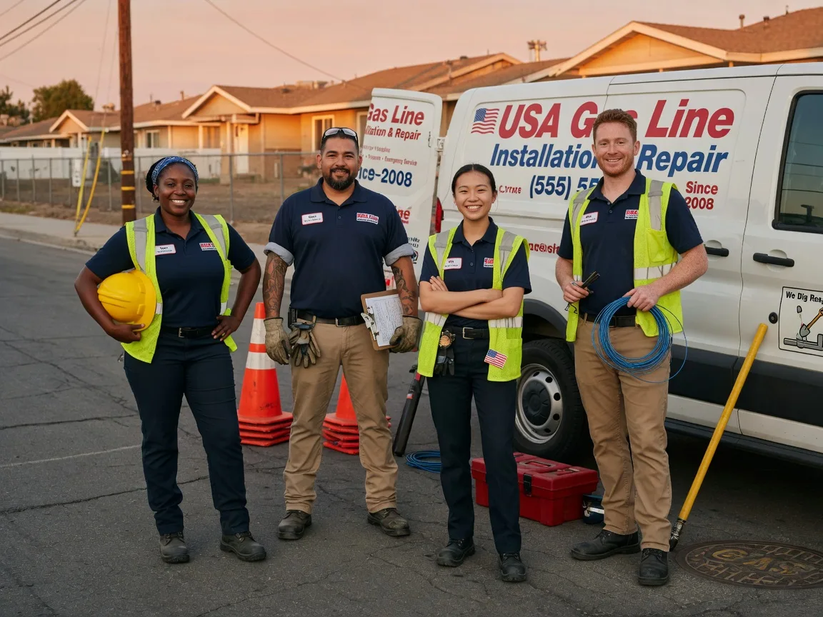Gas Line Installation company in Georgia